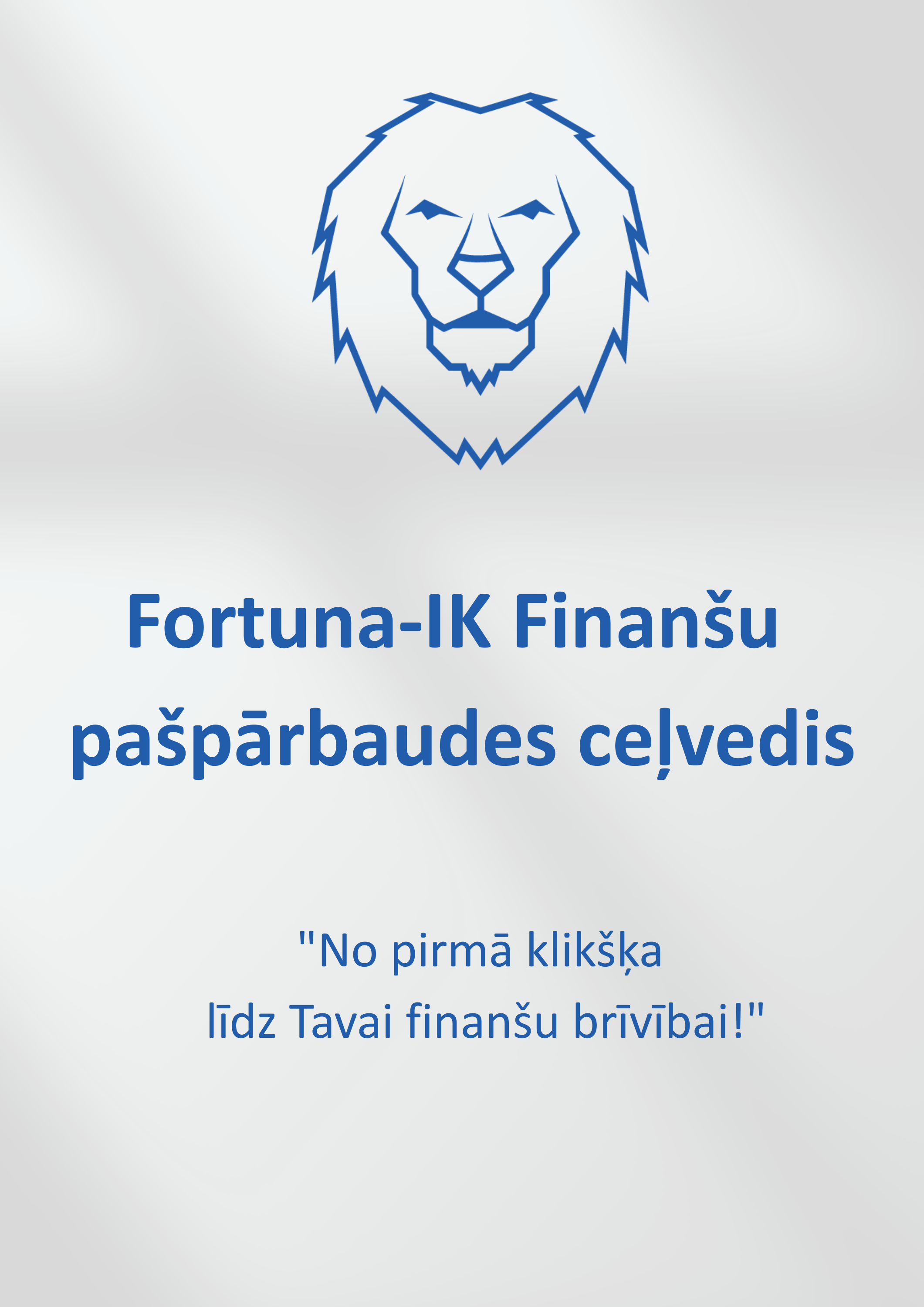 Finanšu ceļvedis (Digitāls interaktīvs produkts PDF) – Fortuna-IK