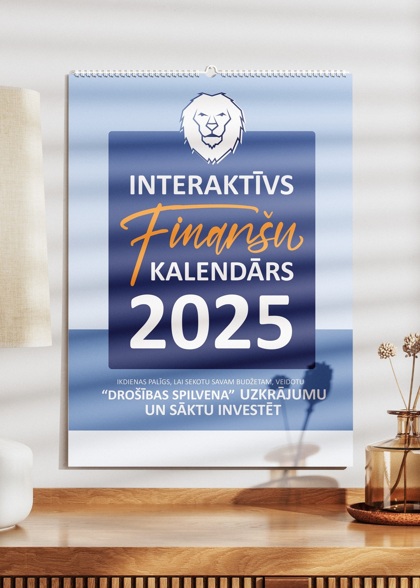 Interaktīvs finanšu kalendārs 2025. gadam — izveidojiet "drošības spilvenu" un sāciet investēt (Rezervē tūlīt, pieejams oktobrī)