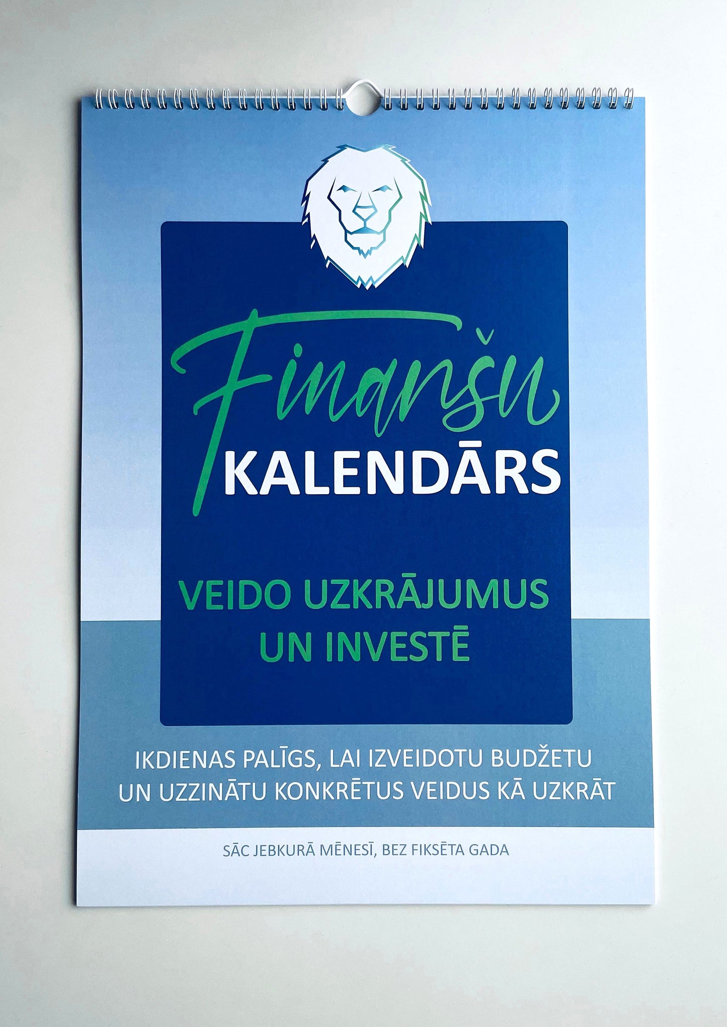 Interactive Financial Calendar (undated) Pre-order now!