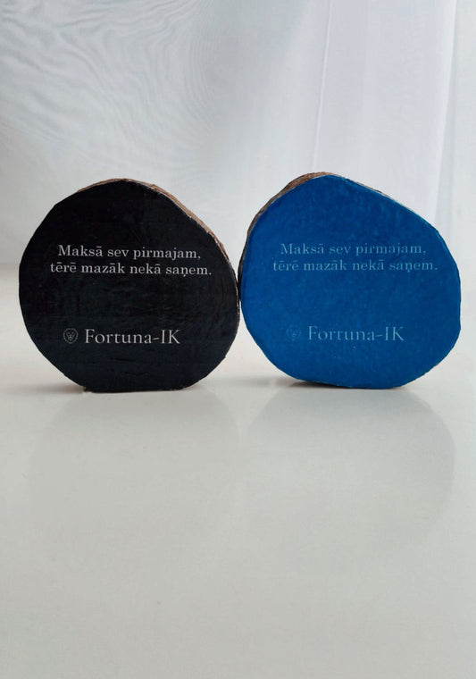 Wooden Coaster “Pay Yourself First – Spend Less Than You Earn”